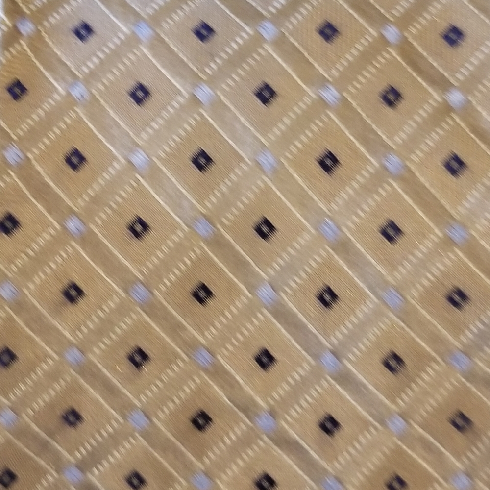 Nautica Men's Tie - Beige Geometric Pattern - Picture 2 of 4